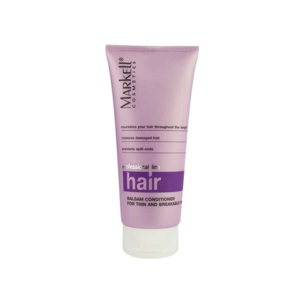 Бальзам-ополаскиватель Markell Professional Hair Line для тонких и ломких волос , 200 мл