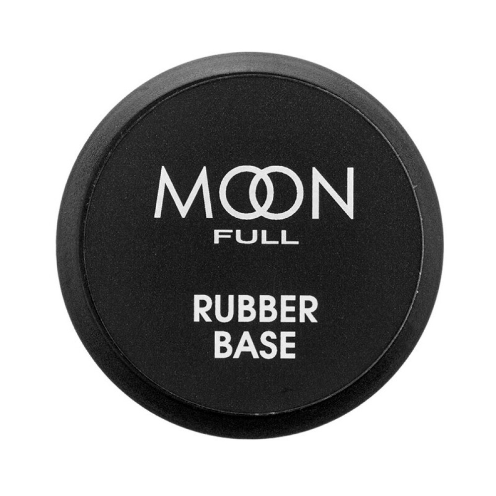 База каучукова для гель-лаку Moon Full Rubber Base у баночці. 15 мл