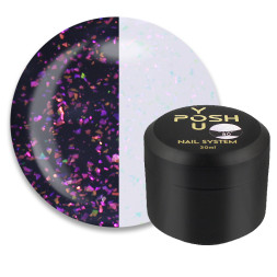База камуфлирующая You POSH French Rubber Base Potal De Luxe 80. с поталью. 30 мл