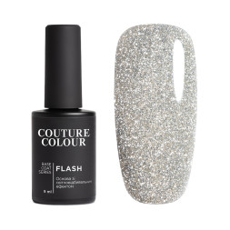 База кольорова Couture Colour Flash Base 02 світлий бежевий. світловідбиваюча. 9 мл