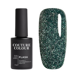 База кольорова Couture Colour Flash Base 07 смарагд. світловідбиваюча. 9 мл