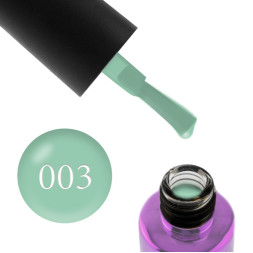 База цветная для гель-лака F.O.X Masha Create Color Base 003 мятно-зеленый оникс, 6 мл