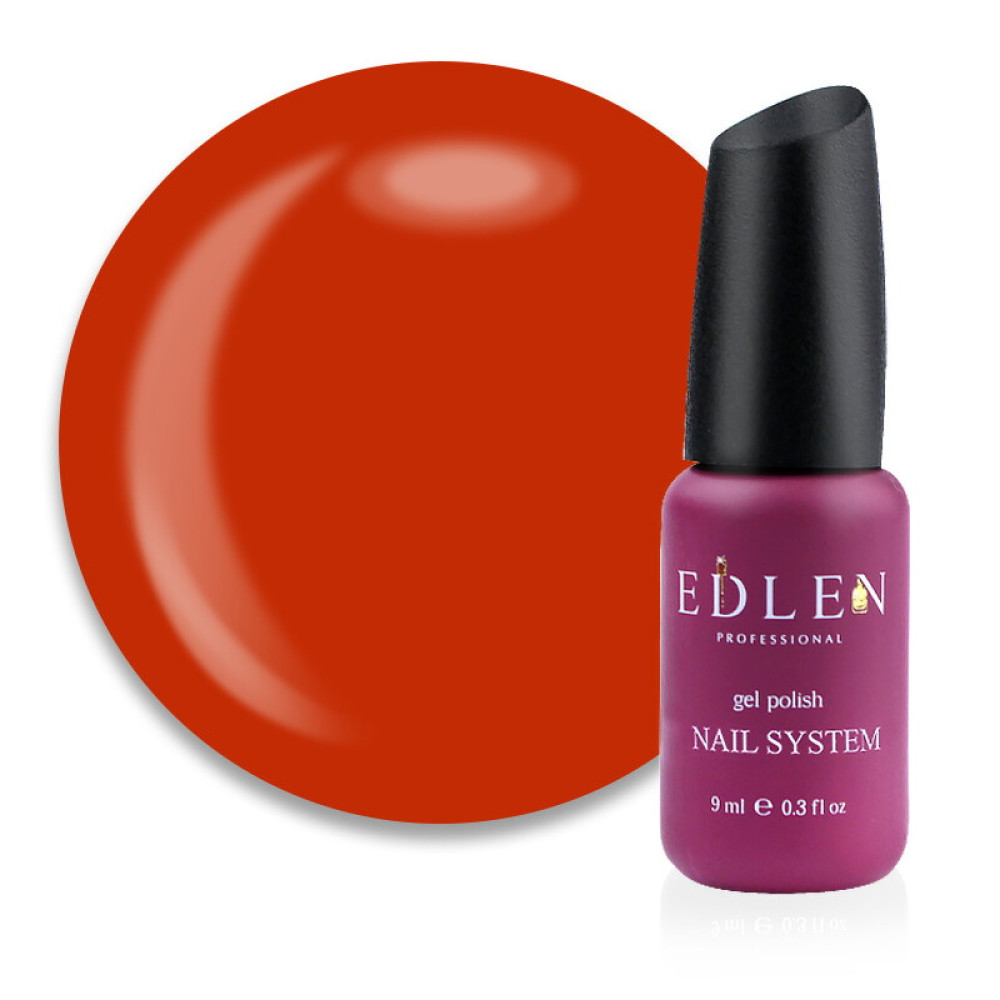 База цветная Edlen Professional Cover Rubber Base 48. яркий терракот. 9 мл