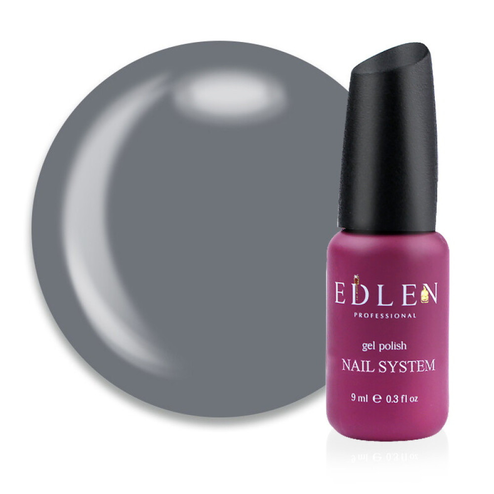 База цветная Edlen Professional Cover Rubber Base 49. серый пепел. 9 мл
