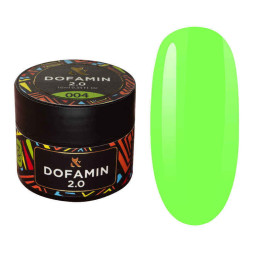База неоновая цветная F.O.X Base Dofamin 2.0  004. салатовый неон. 10 мл