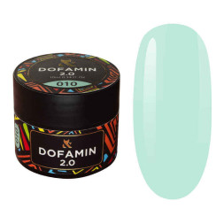 База цветная F.O.X Base Dofamin 2.0  010. голубая бирюза. 10 мл