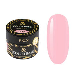 База цветная F.O.X Color Base 003. персиковая роза. 10 мл
