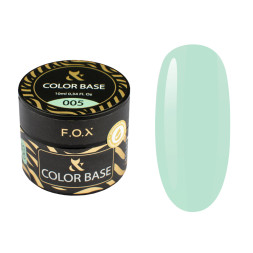 База цветная F.O.X Color Base 005. ментоловый. 10 мл