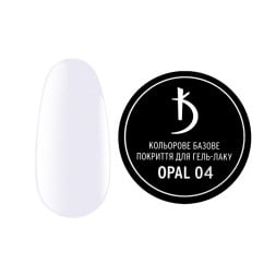 База кольорова Kodi Professional Color Rubber Base Gel Opal 04. ліловий з опаловим шимером. 12 мл База кольорова Kodi Professional Color Rubber Base Gel Opal 04. ліловий з опаловим шимером. 12 мл