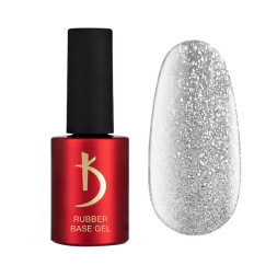 База кольорова Kodi Professional Reflective Base Gel 06. срібний. світловідбивна. 15 мл
