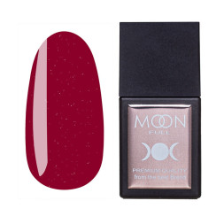 База кольорова Moon Full Amazing Color Base 3006. малиново-червоний з дрібним шимером. 12 мл
