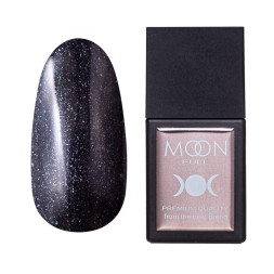 База кольорова Moon Full Amazing Color Base 3011. чорно-синій з дрібним шимером. 12 мл