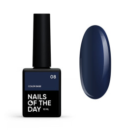 База кольорова Nails Of The Day Color Base 08. синій. 10 мл