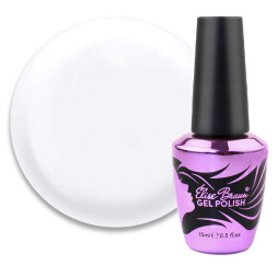 База камуфлююча для гель-лаку Elise Braun Cover Base Coat 13. димчасто-молочний. 15 мл