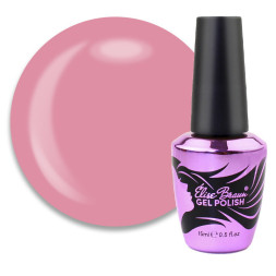 База камуфлююча для гель-лаку Elise Braun Cover Base Coat 17. рожевий антик. 15 мл