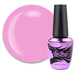 База камуфлююча для гель-лаку Elise Braun Cover Base Coat 18. пурпурово-рожевий. 15 мл