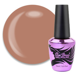 База камуфлююча для гель-лаку Elise Braun Cover Base Coat 22. карамельно-бежевий. 15 мл