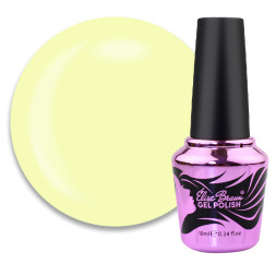 База камуфлююча для гель-лаку Elise Braun Cover Base Coat 37. світлий жовтий. 10 мл
