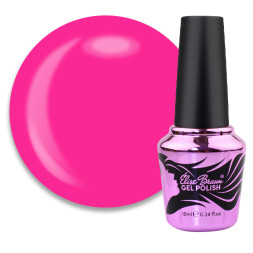 База камуфлююча для гель-лаку Elise Braun Cover Base Coat 45. рожева фуксія. 10 мл