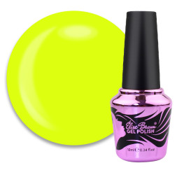 База камуфлююча для гель-лаку Elise Braun Cover Base Coat 52. лимон-лайм. 10 мл