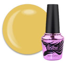 База камуфлююча для гель-лаку Elise Braun Cover Base Coat 54. мякий гірчичний. 10 мл