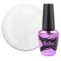 База камуфлююча для гель-лаку Elise Braun Cover Base Coat 63. молочні перли з шимером. 15 мл База камуфлююча для гель-лаку Elise Braun Cover Base Coat 63. молочні перли з шимером. 15 мл