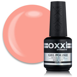 База камуфлирующая для гель-лака Oxxi Professional Cover Base Coat 025 персиковый. 15 мл