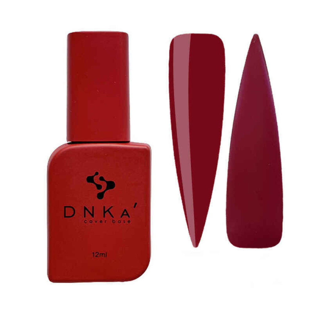 База камуфлирующая DNKa Cover Base 0004 Sexy, классический ярко-красный, 12 мл