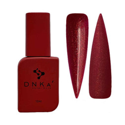 База камуфлююча DNKa Cover Base 0005 Daring червоний із золотим та червоним шимером 12 мл