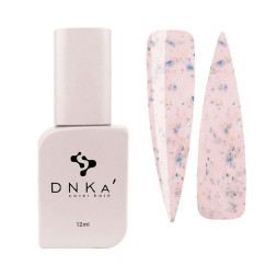 База камуфлююча DNKa Cover Base 0010B Ukrainian натуральний рожево-бежевий з шматочками патріотичної поталі 12 мл