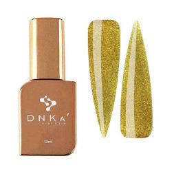 База камуфлююча DNKa Cover Base 0087 Proud світловідбиваюча жовтий золотий 12 мл
