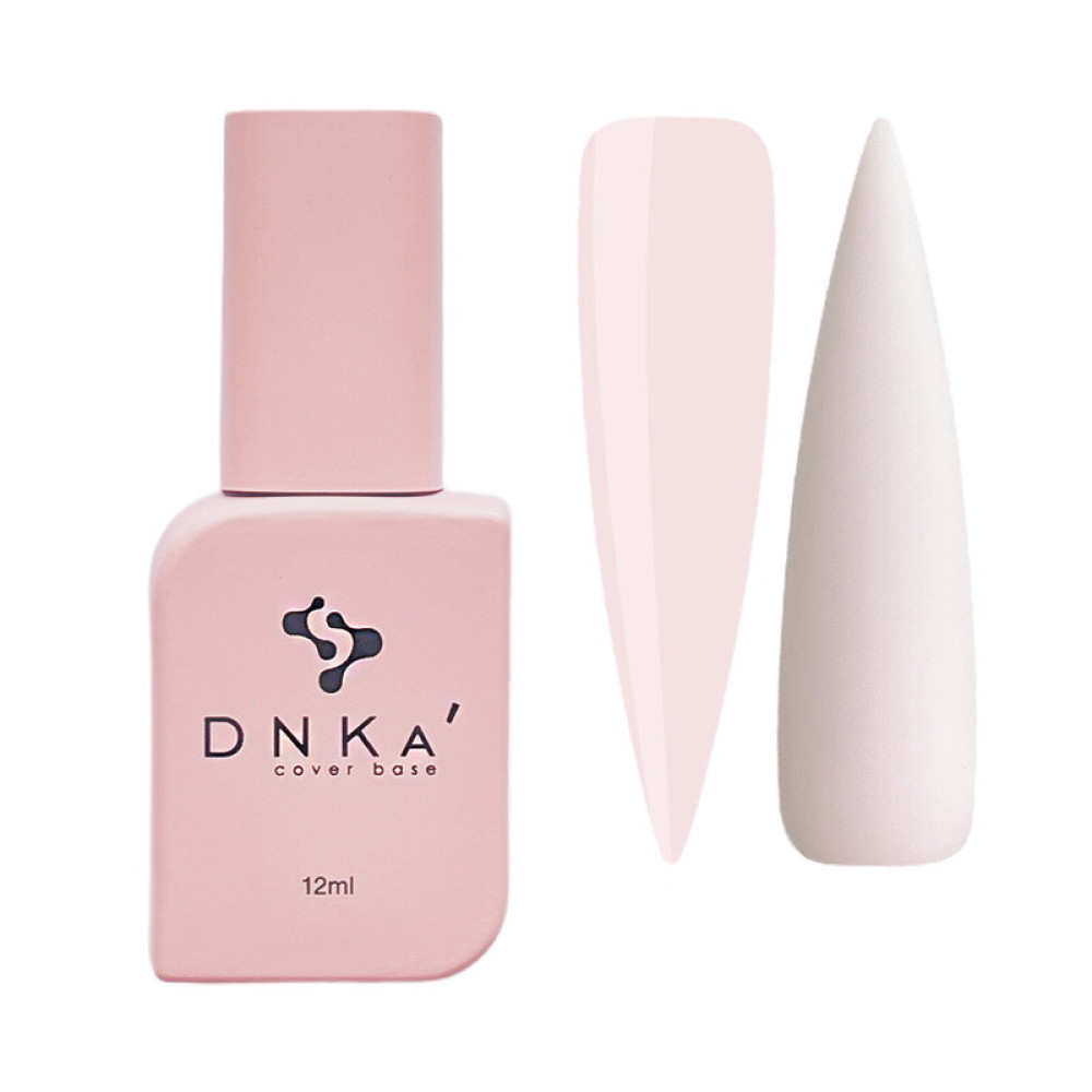 База камуфлирующая DNKa Cover Base 0039 Sensual, молочный нежно-розовый, 12 мл