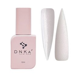 База камуфлирующая DNKa Cover Base 0042 Sparkling, холодный молочно-розовый с блестками опал, 12 мл