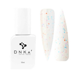 База камуфлююча DNKa Cover Base 0063 Inspiration. молочний з кольоровою поталлю. 12 мл