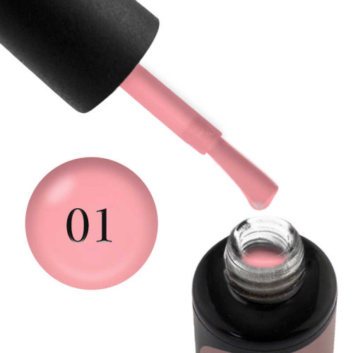 База камуфлирующая каучуковая для гель-лака Naomi Rubber Camouflage Base Coat № 01, 6 мл , фото 1, 92 грн.