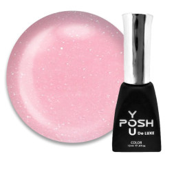 База камуфлирующая каучуковая для гель-лака You POSH French Rubber Base De Luxe 22 с шиммером. 12 мл