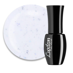 База камуфлююча LUXTON Lady Base 002. молочний з рожевим шимером та голографічною поталлю. 10 мл