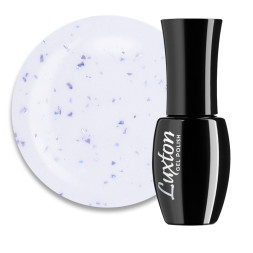 База камуфлююча LUXTON Lady Base 004. молочний з рожевим шимером і блакитною та бірюзовою поталлю. 10 мл