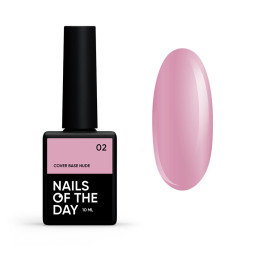 База камуфлююча Nails Of The Day Cover Base Nude 02. рожевий. 10 мл