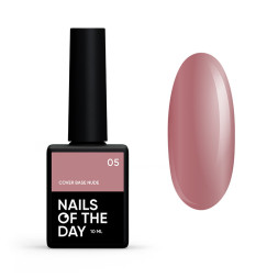 База камуфлююча Nails Of The Day Cover Base Nude 05. нюд. 10 мл