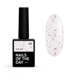 База камуфлююча Nails Of The Day Potal Base 05. молочний з рожевою поталлю. 10 мл