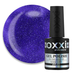 База камуфлирующая Oxxi Professional Lurex Base 001. индиго. светоотражающая. 10 мл