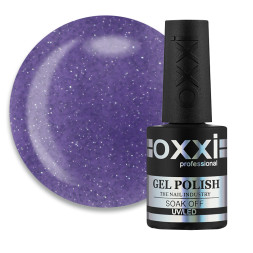 База камуфлирующая Oxxi Professional Lurex Base 005. сирень. светоотражающая. 10 мл
