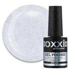 База камуфлирующая Oxxi Professional Lurex Base 011. молочный туман. светоотражающая. 10 мл