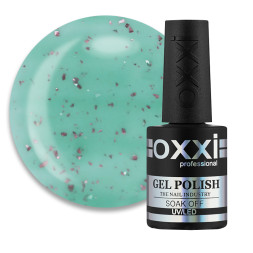 База камуфлирующая Oxxi Professional Vineti Base 004. бирюзовая мята с поталью. 10 мл