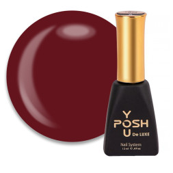 База камуфлирующая You POSH French Rubber Base Color Red De Luxe 44. классический красный с вишневым оттенком. 12 мл