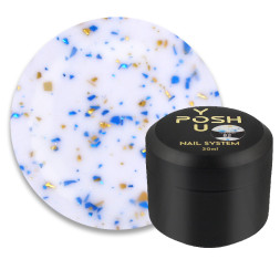 База камуфлирующая You POSH French Rubber Base Potal De Luxe 82. с поталью. 30 мл