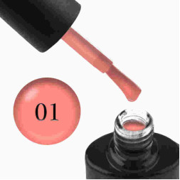 База камуфлююча каучукова для гель-лаку NUB Nude Base Coat № 01, 8 мл База камуфлююча каучукова для гель-лаку NUB Nude Base Coat № 01, 8 мл