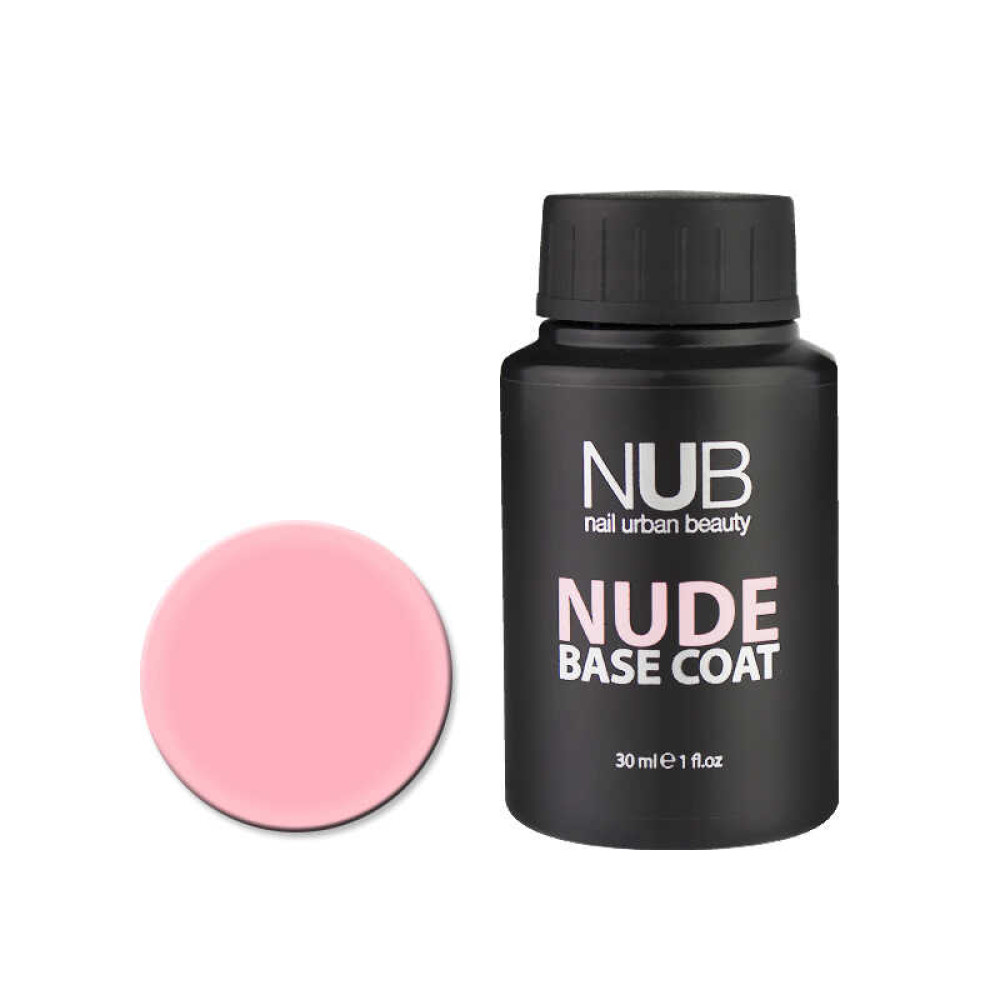 База камуфлююча каучукова для гель-лаку NUB Nude Base Coat №05, 30 мл