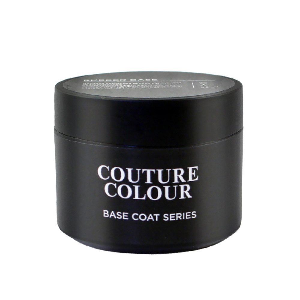 База для гель-лаку каучукова  Couture Colour Rubber Base Coat. 30 мл